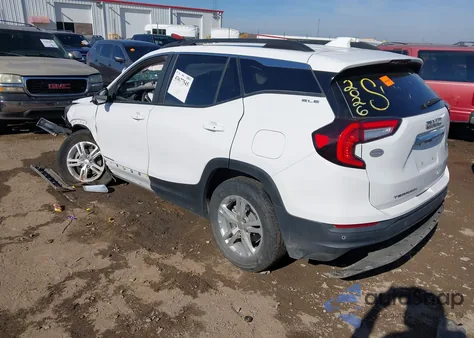 2022 GMC Terrain Fwd Sle z USA, uszkodzony, nr VIN 3GKALMEV8NL222856